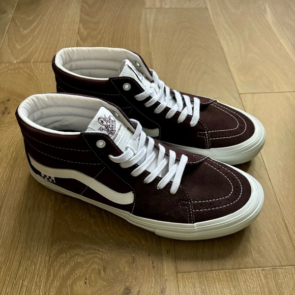 Vans Skate Grosso Mid - Wine *brand new* - Picture 4 of 5